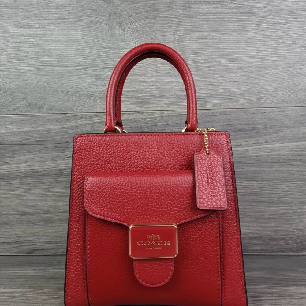 Coach Red mini pepper Bag